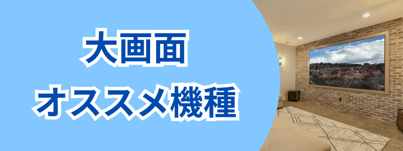 大画面なオススメ機種