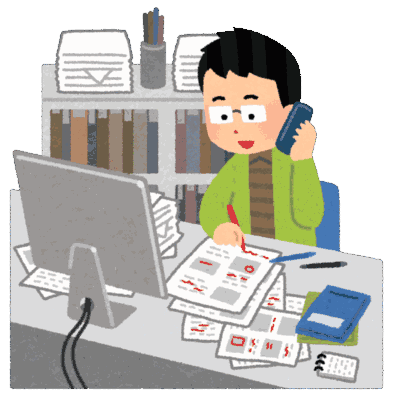 チェックする人