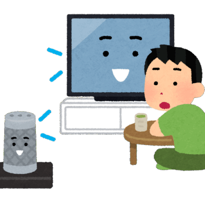スマートスピーカーがテレビに反応する