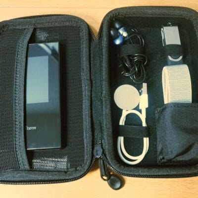 AppleWatch tomtoc bag オープン