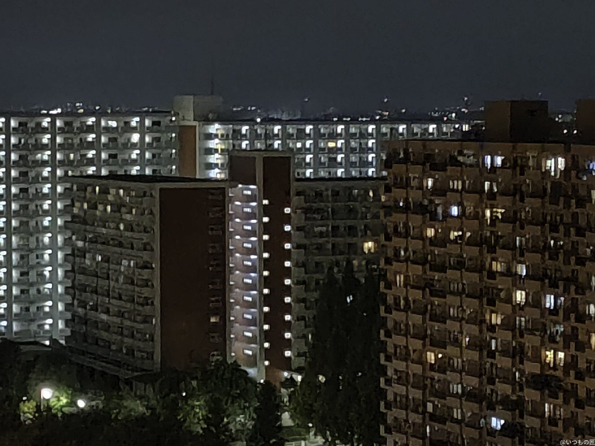 OPPO Reno5A 夜景モードx5