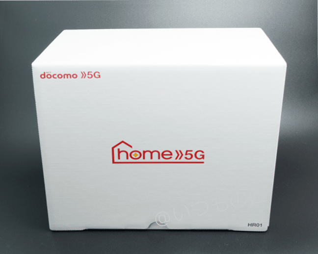 home 5G 製品箱は以外と大きい