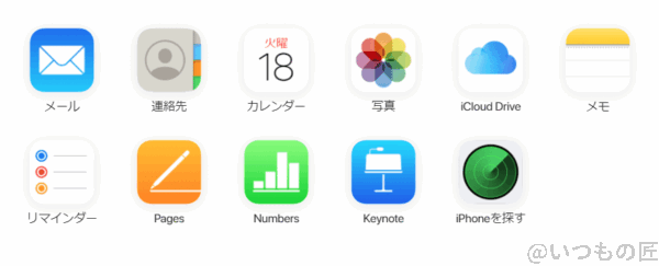 iCloud&Handoffによる同期