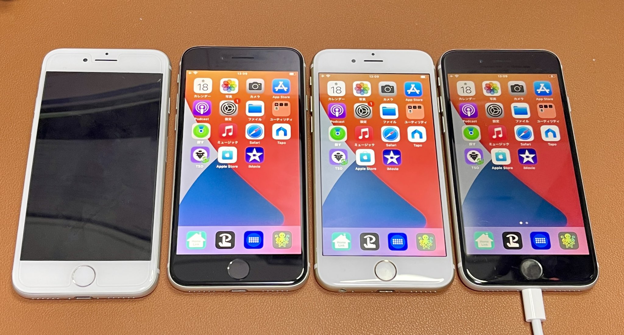 iPhoneSE3 iPhoneSE2 iPhone8 iPhone6sを並べたら違いが分からなくなって困るという話。
