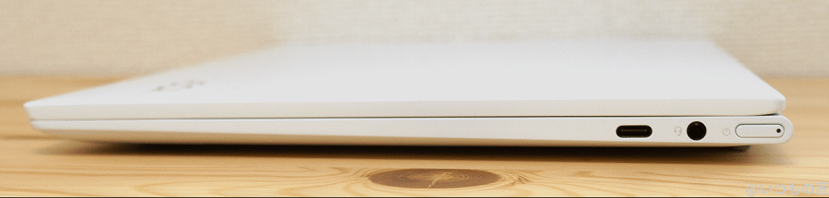 Lenovo Yoga Slim 750i Carbonの横面1
