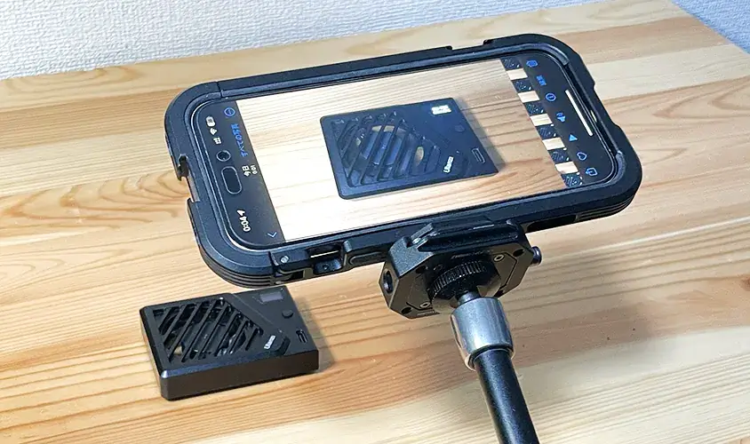 Ulanzi 冷却ファン 撮影距離