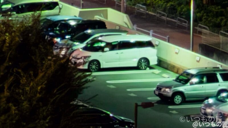 iPhone15 Pro Max 夜間撮影 作例（25.0倍）