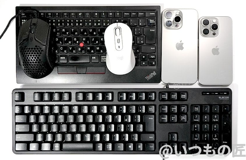 iPhone15 Pro/Pro Max USB-C 入力デバイス