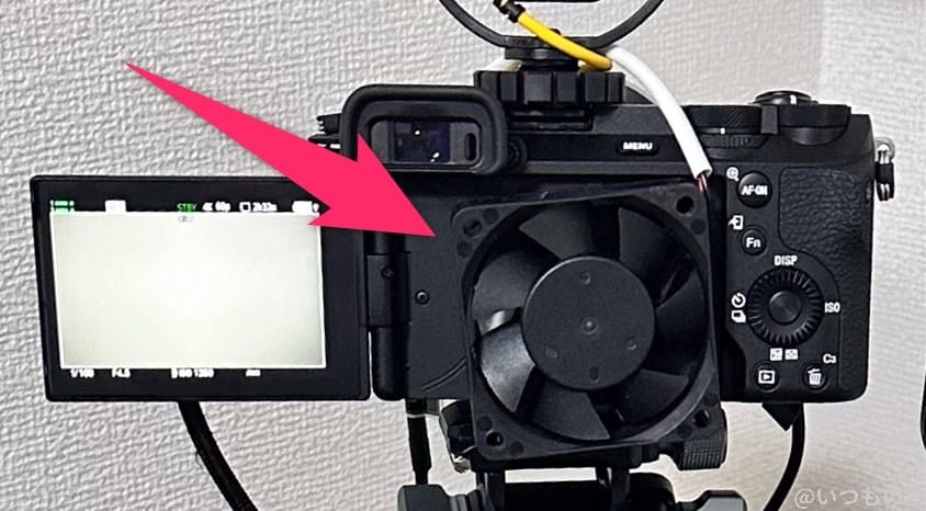 筆者が自作して固定に失敗したUSBファン