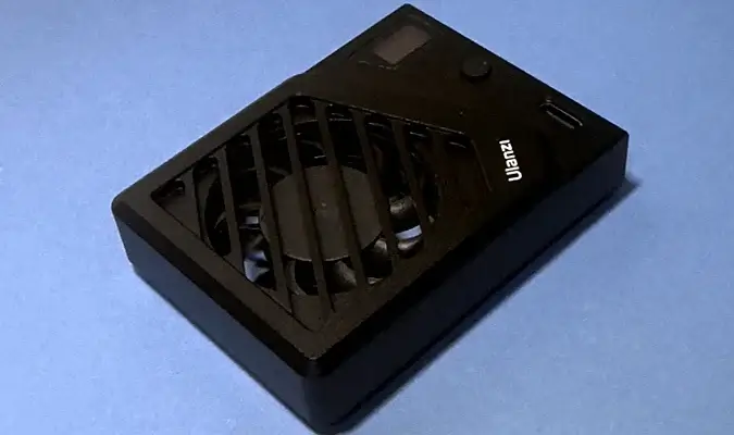 Ulanziのカメラ冷却ファン