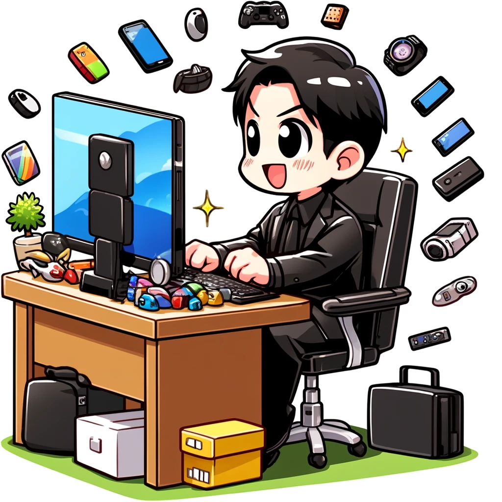 いつもの匠が楽しむガジェット