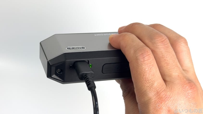 REVOPOINT MINI 2を手持ち