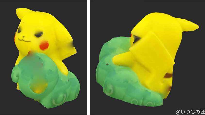 ポケモンのスキャン結果