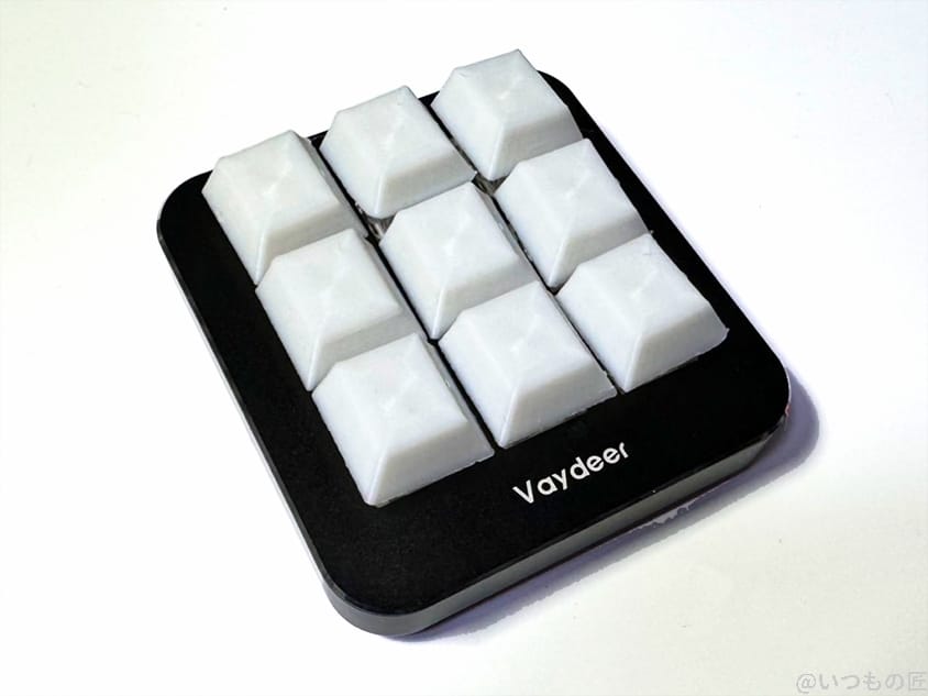 キートップだけ物理コピーした結果