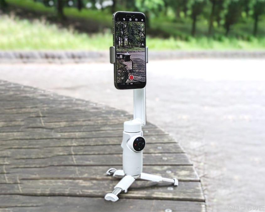 Insta360 flow レビュー
ボディとiPhone15 Pro