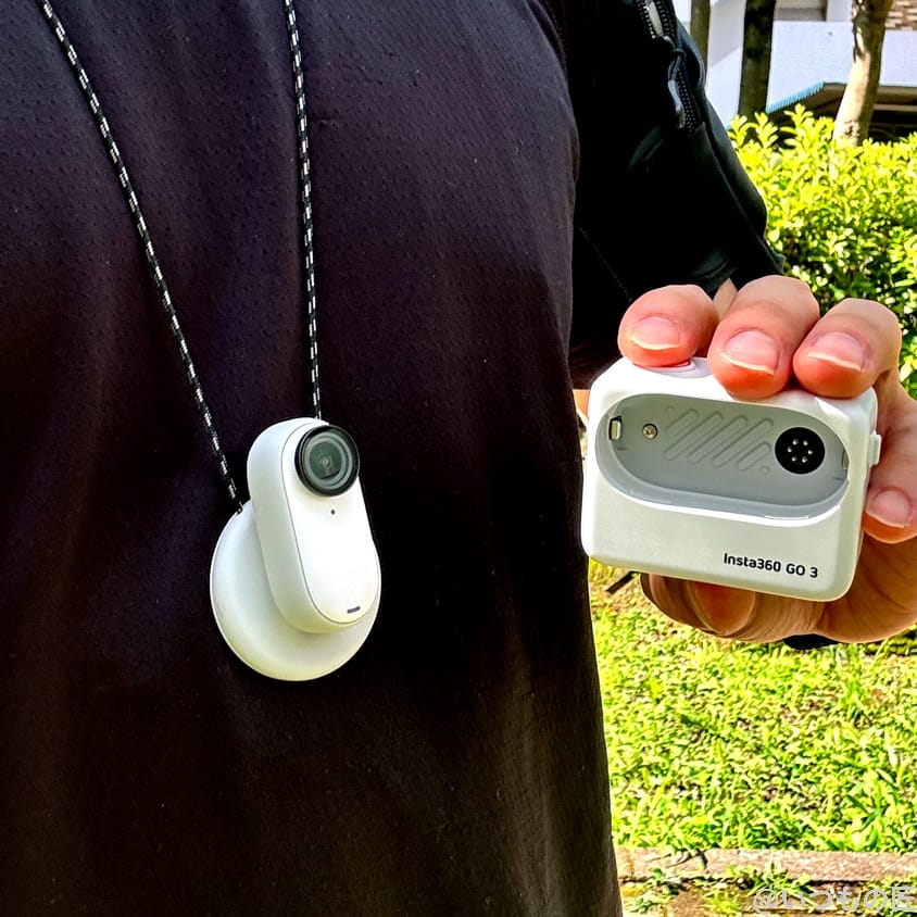 Insta360 GO3 レビュー
カメラとポッド