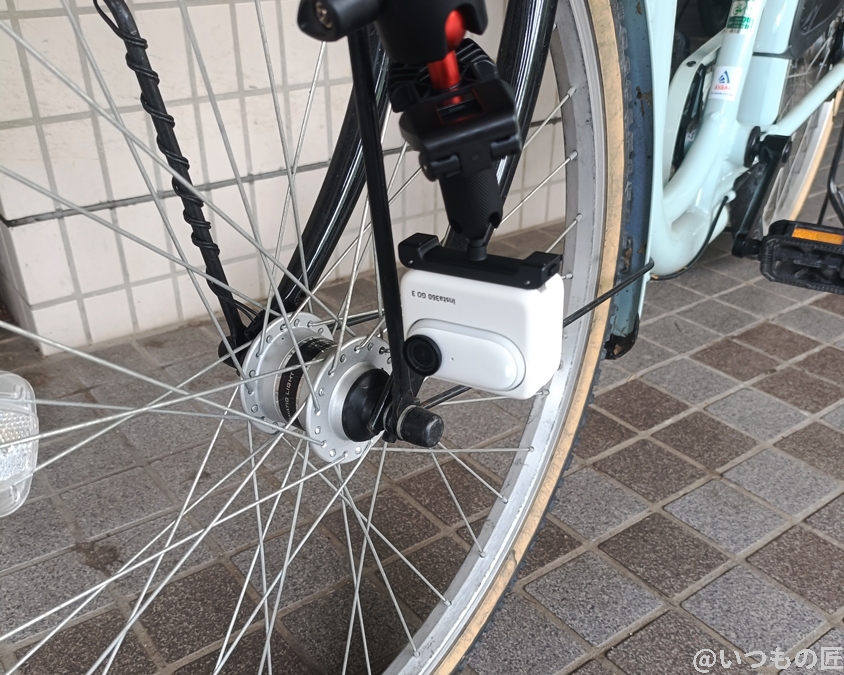 Insta360 GO 3 レビュー
自転車走行