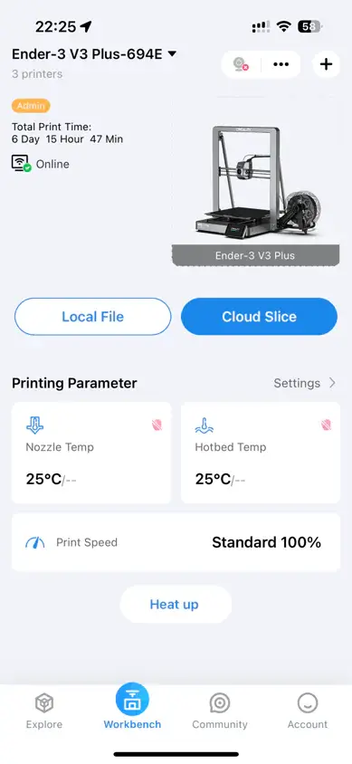 Ender-3 V3 Plus レビュー
3Dプリンタをリモート操作できる