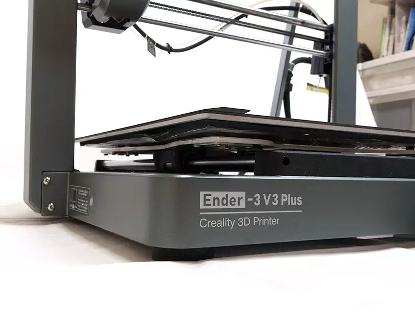 Ender-3 V3 Plus レビュー
ヒートベッド下の丸い角