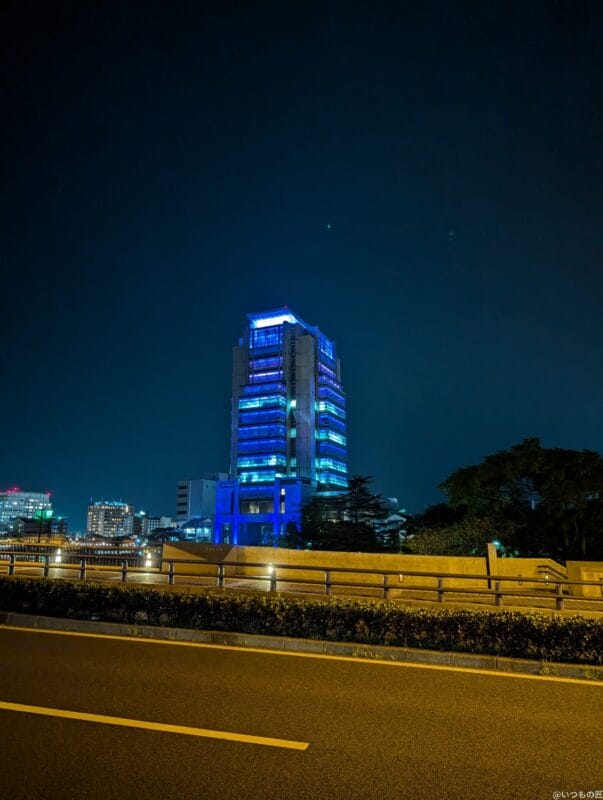 Google Pixel 9 カメラ
Google Pixel 9 でズーム撮影した夜間写真