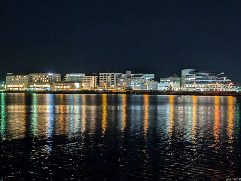 Google Pixel 9 カメラ
Google Pixel 9 でズーム撮影した夜間写真