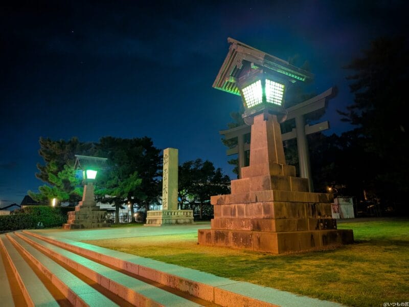 Google Pixel 9 Pro Fold カメラ Google Pixel 9 Pro Fold の夜景モードで撮影した夜景写真