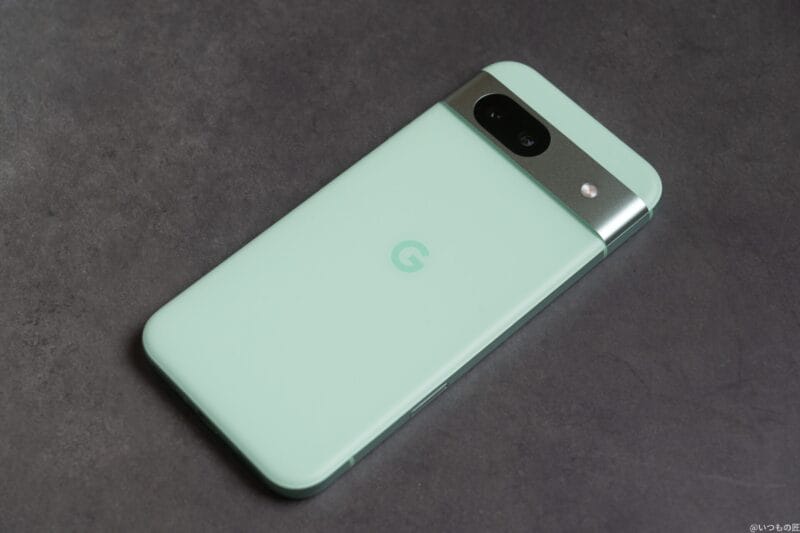 Google Pixel 8a レビュー
Google Pixel 8a本体のイメージ図