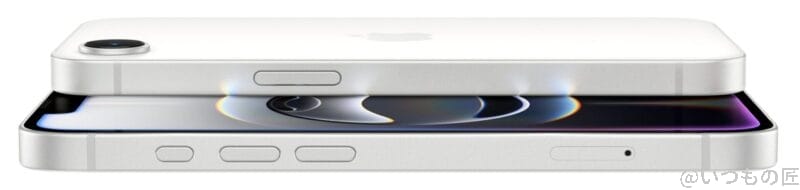 iPhone16e デザイン