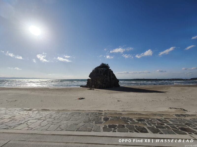 OPPO Find X8 カメラ
OPPO Find X8でズーム撮影した風景写真
