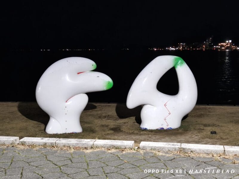 OPPO Find X8 カメラ
OPPO Find X8でズーム撮影した夜景写真