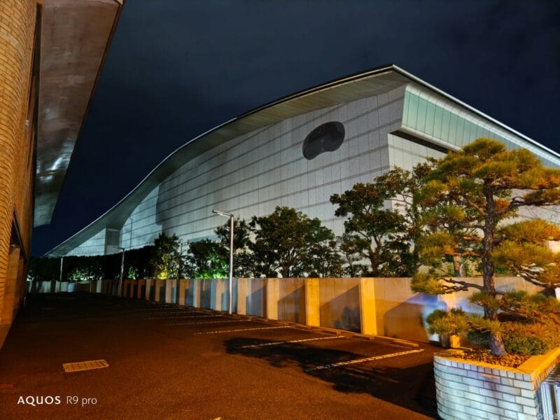 AQUOS R9 pro カメラ
AQUOS R9 proで暗所撮影した風景写真