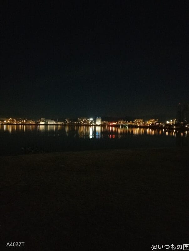 nubia S 5G カメラ
nubia S 5G で暗所撮影した風景写真