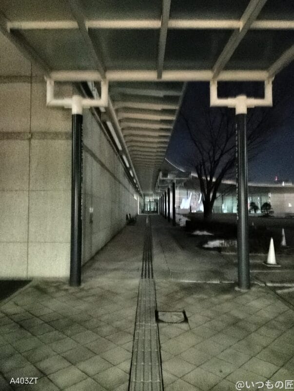 nubia S 5G カメラ
nubia S 5G で暗所撮影した風景写真