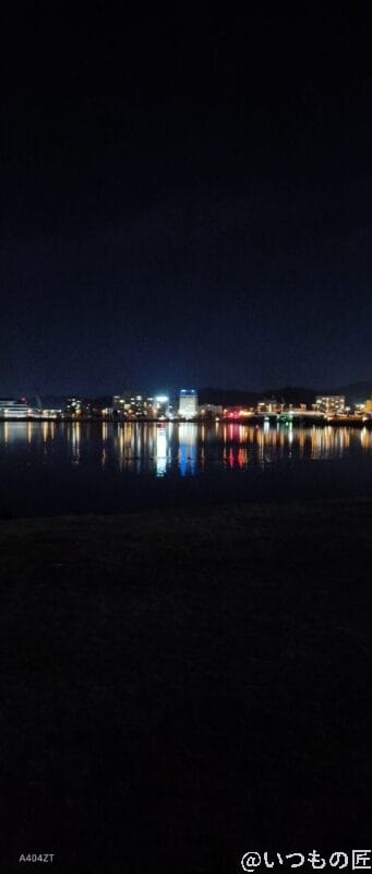 nubia Flip 2 カメラ
nubia Flip 2 カメラで夜間撮影した風景写真