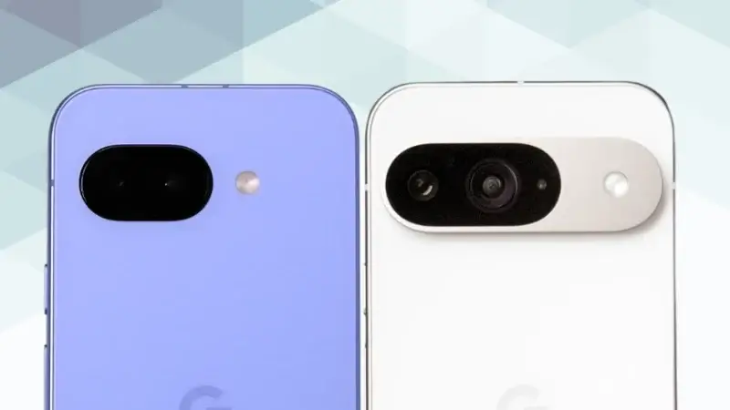 Google Pixel 9aとGoogle Pixel 9のカメラデザイン