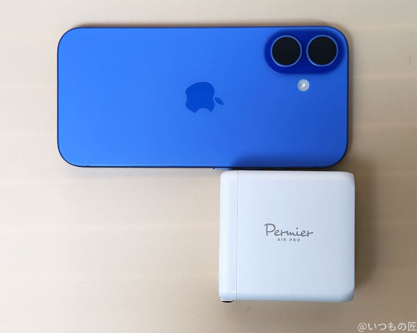 PR-AP160UC3 レビュー！iPhone16と比較